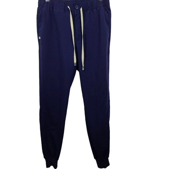 Figs Blue Jogger Style Scrub Pant Unisex Medium - Picture 1 of 9